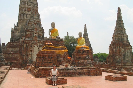 Ayutthaya (the old capital of Thailand) (photo by Peter Thorogood)